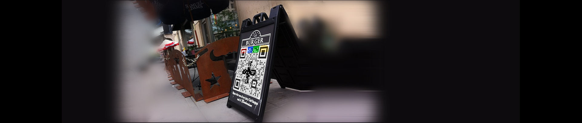 Custom qrcode design for advertisement